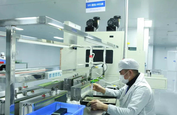 HuaXin display Technology  Co.,Ltd fabriek productielijn