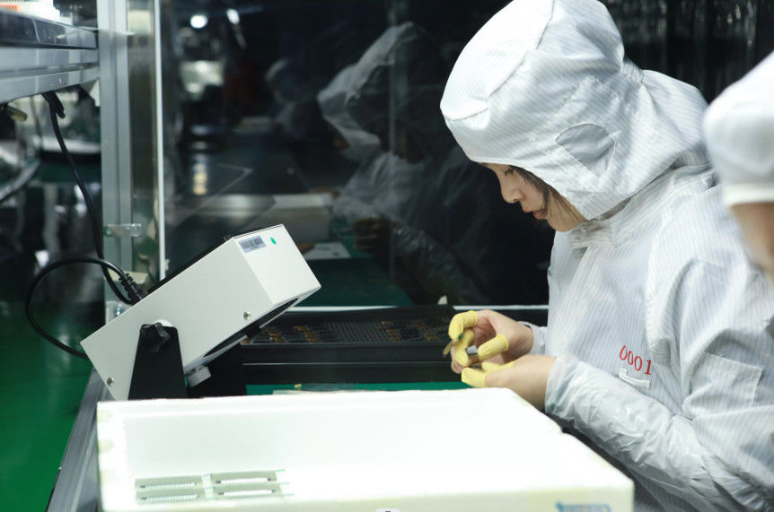 HuaXin display Technology  Co.,Ltd fabriek productielijn